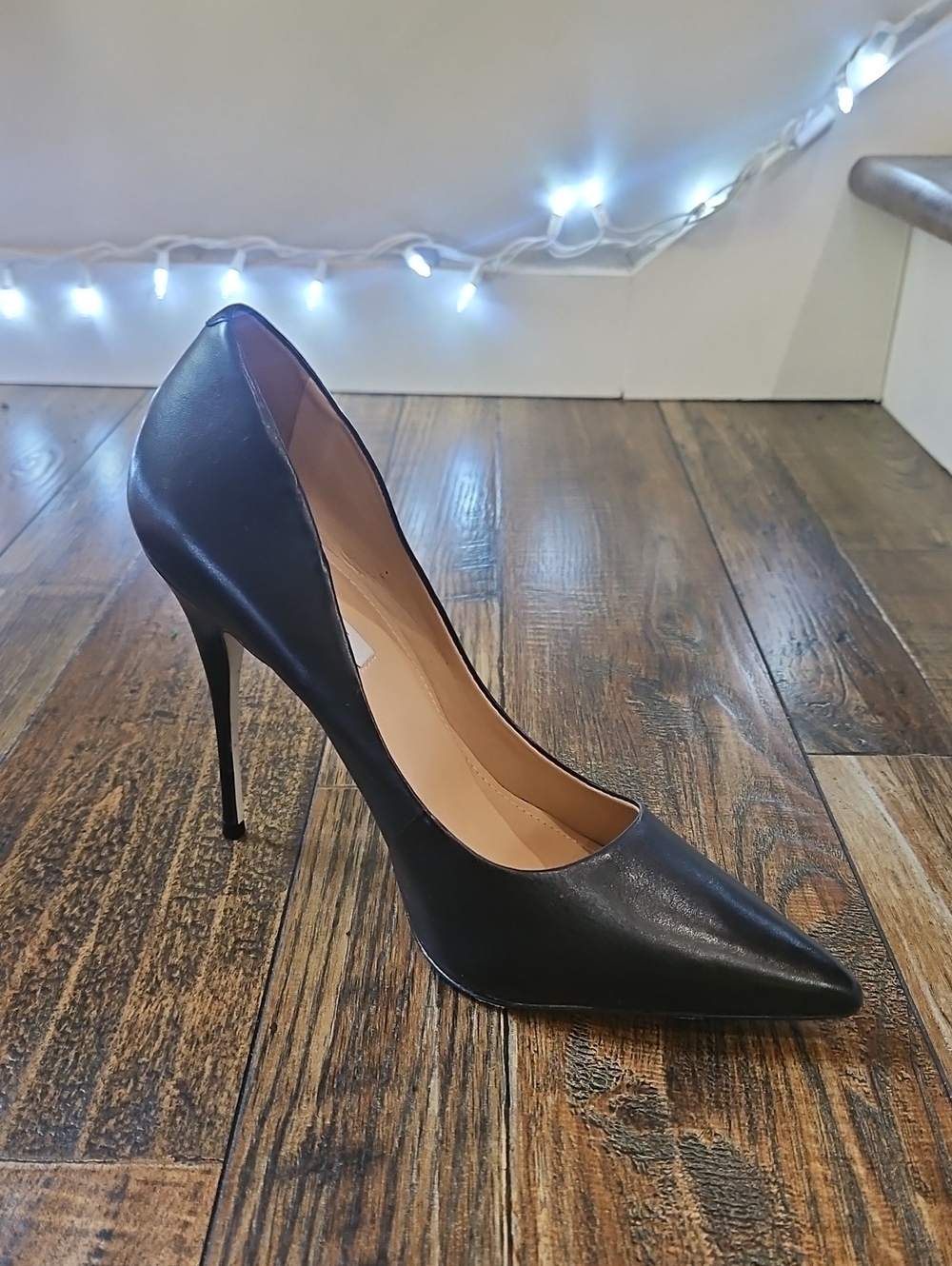 Saks Fifth Avenue‎ Classic Black Pointed-Toe Stiletto Pump - Women